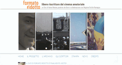 Desktop Screenshot of formatoridotto.com